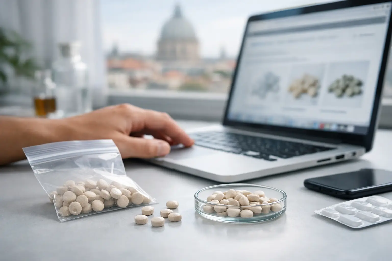Buying 6-APB Pellets Online in Europe