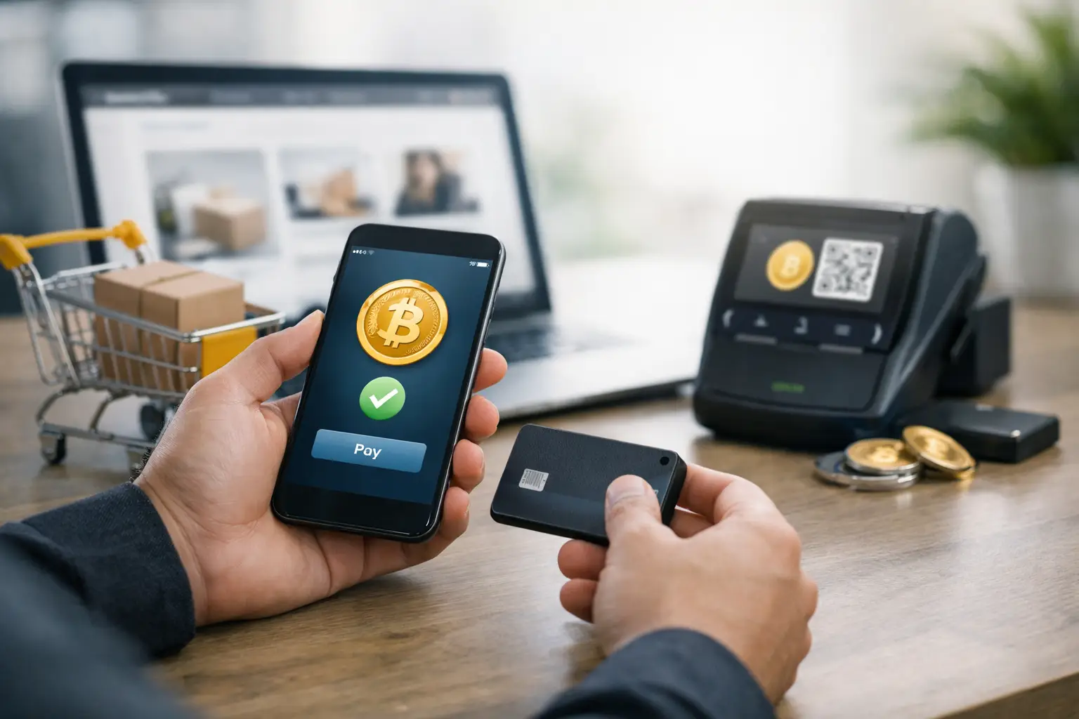 How Crypto Checkout Works for Online Orders