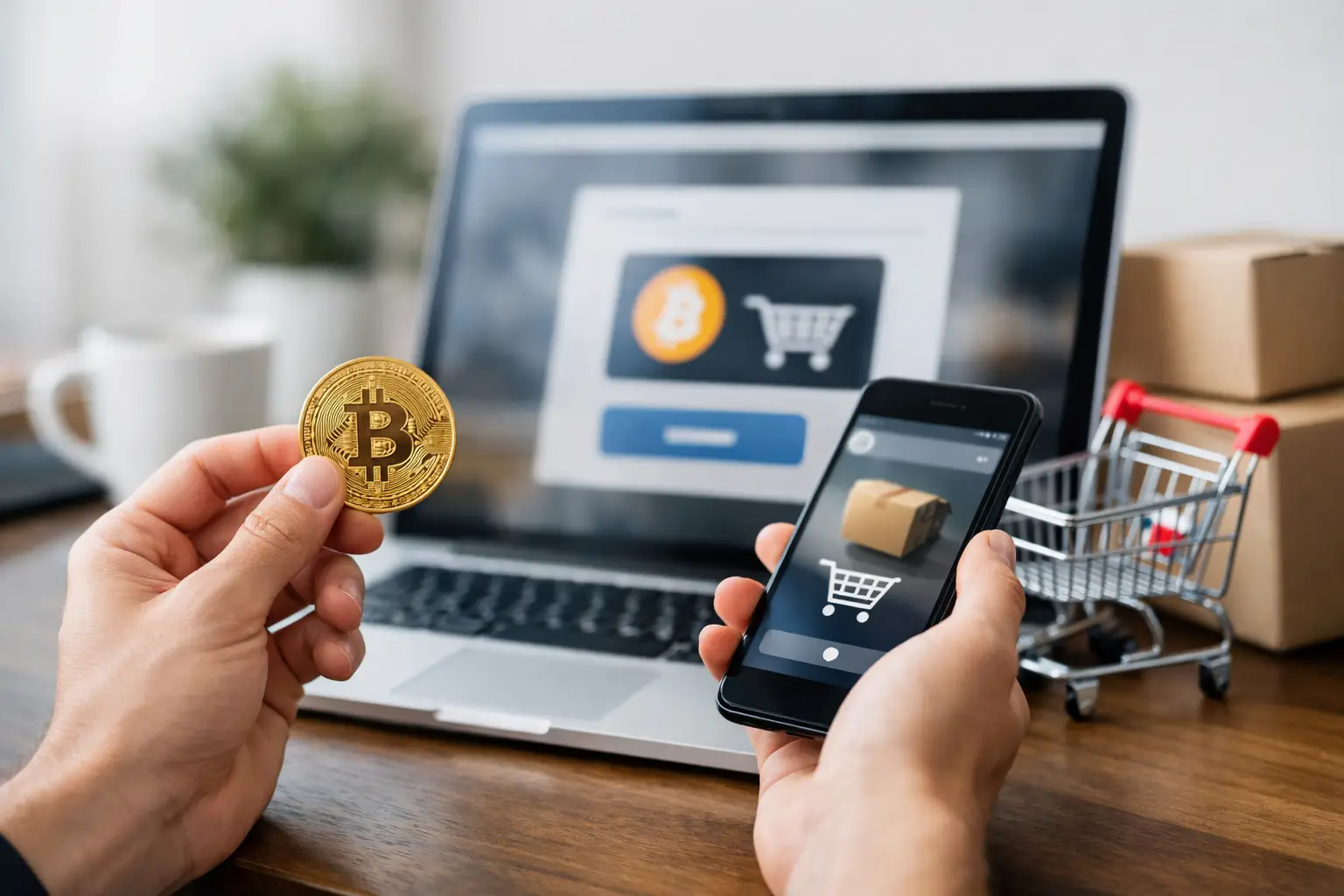 How to Pay With Bitcoin for Online Orders