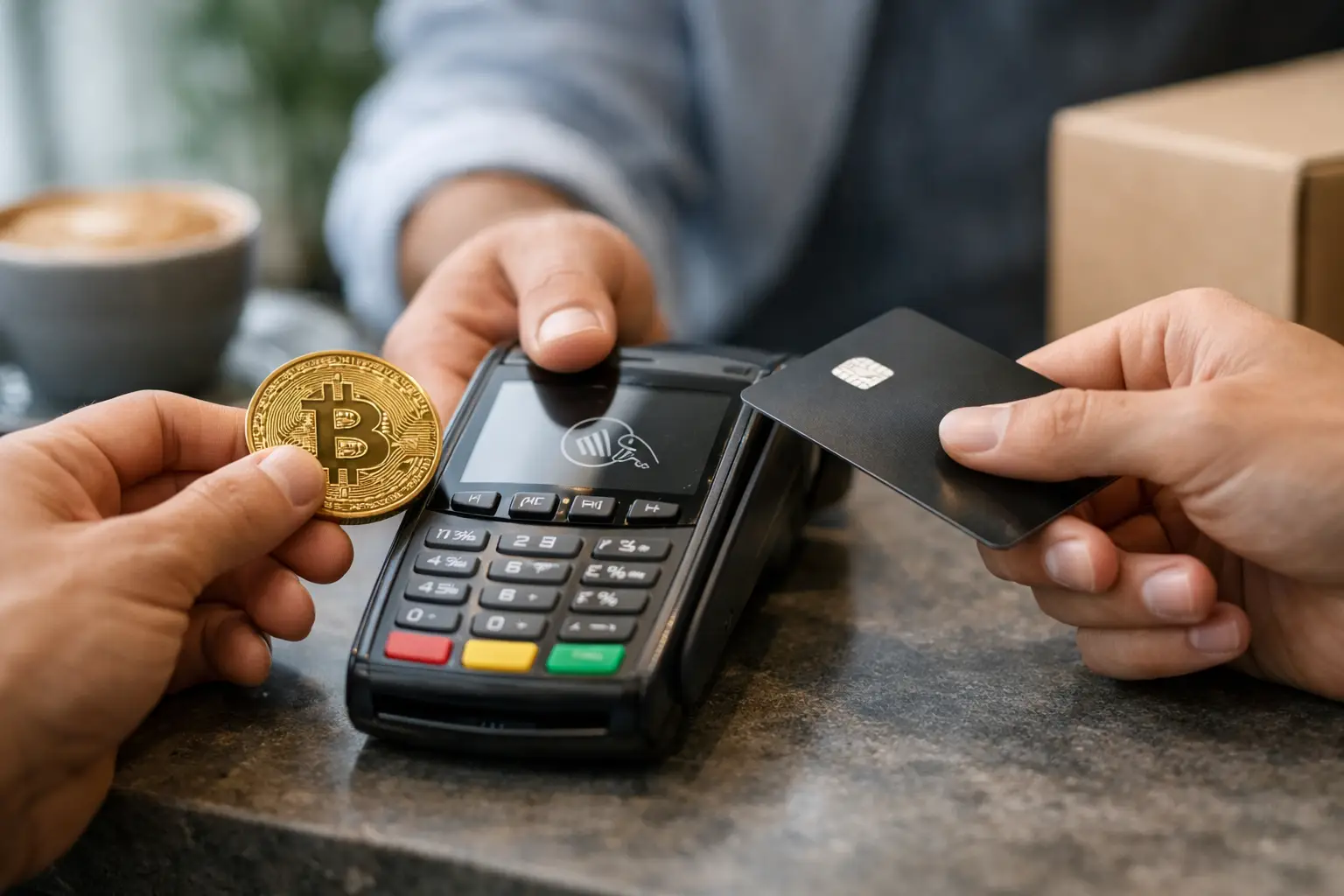 Crypto or Card Payments for Your Next Order